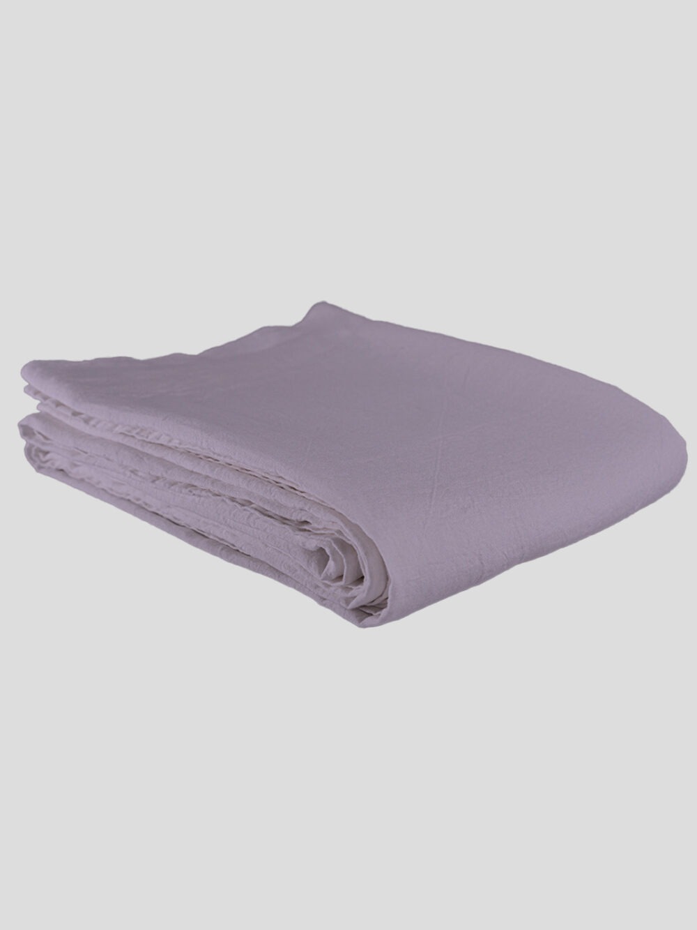 Lençol de linho lilás lavanda para camas de solteiro e casal.