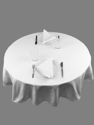 Round tablecloth